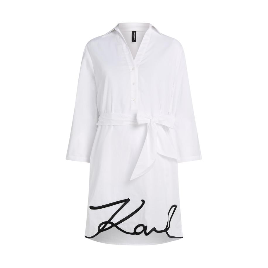 Karl Lagerfeld Karl Lagerfeld Jurk zwart / wit -