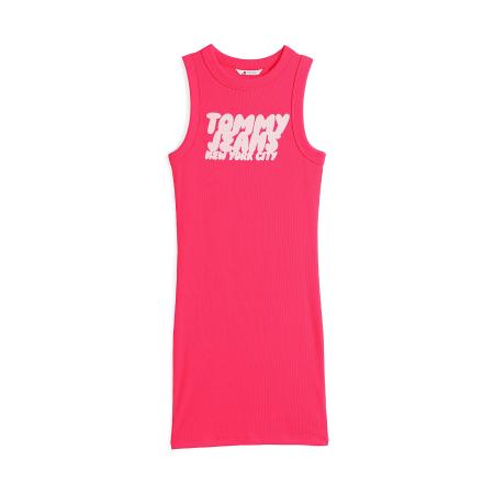 Tommy Jeans Tommy Jeans Zomerjurk pink / pastelroze