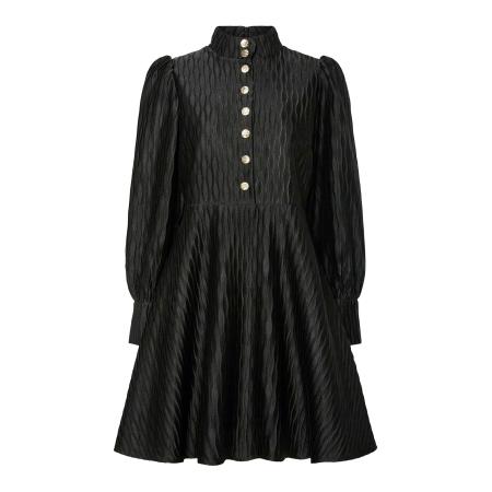 YAS YAS Blousejurk YASRIPPLE zwart