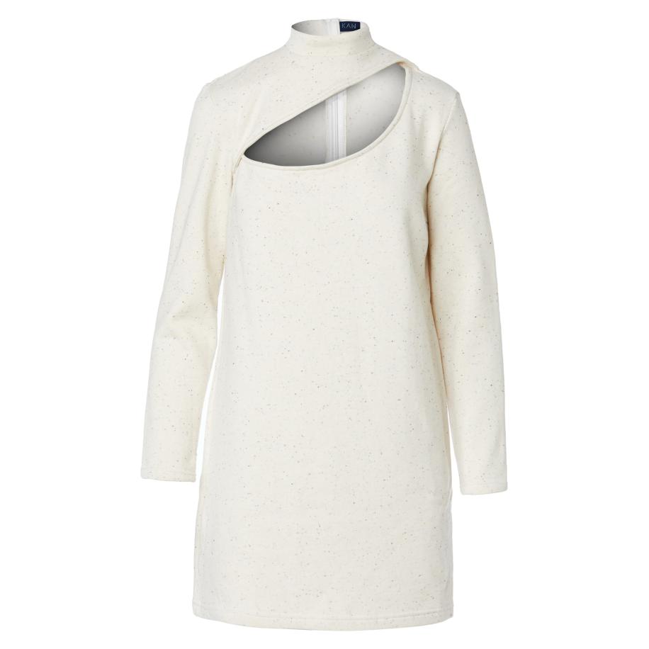 KAN KAN Jurk MAGNESITE ecru / sand / blauw / groen -