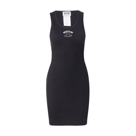 Moschino Moschino Jeans Jurk zwart / wit