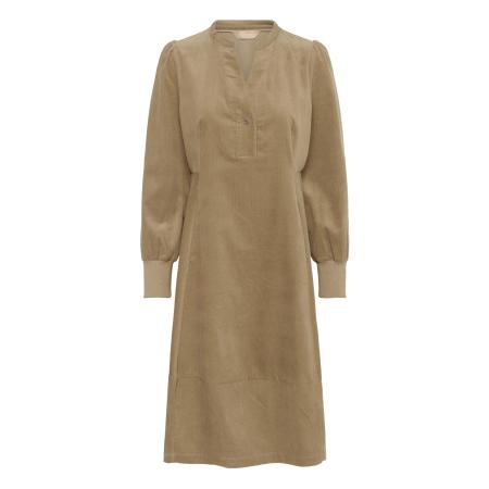 Culture CULTURE Jurk Rhaena donkerbeige