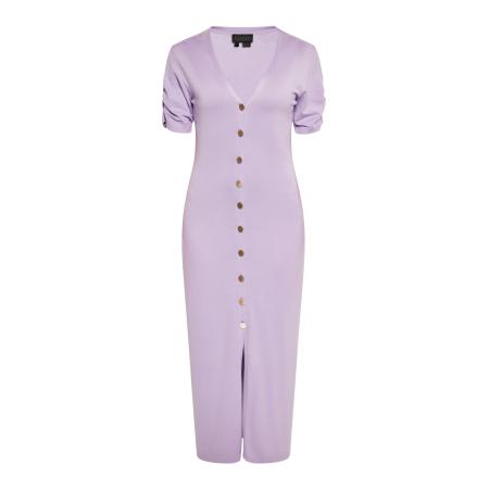 NAEMI NAEMI Gebreide jurk lavendel