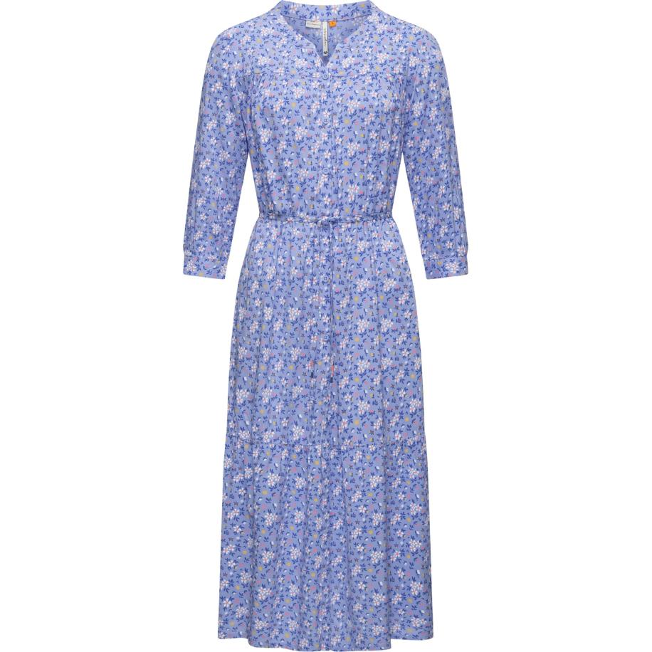 Ragwear Ragwear Blousejurk Meve blauw / geel / pink / wit -