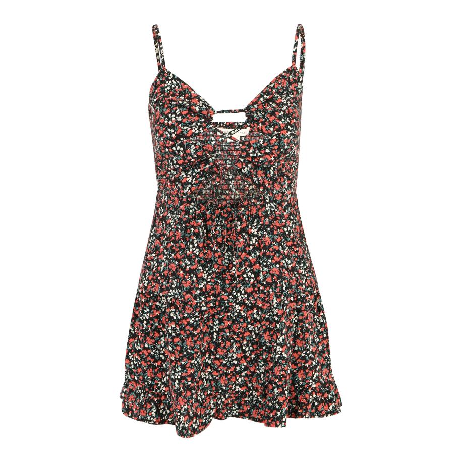 Aeropostale AÉROPOSTALE Zomerjurk groen / pastelrood / zwart / wit -