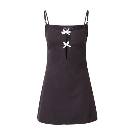 Motel Motel Jurk Asinel crème / zwart