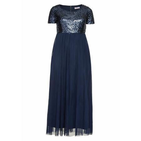 Sheego SHEEGO Avondjurk donkerblauw