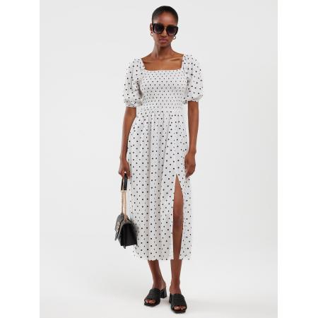 Big Star BIG STAR Jurk Sotini wit