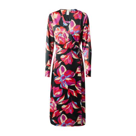 YAS YAS Jurk PELLA ivoor / lichtblauw / pink / zwart