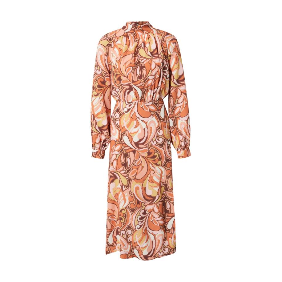 Nasty Gal Nasty Gal Blousejurk bruin / curry / perzik / oudroze / eierschaal -