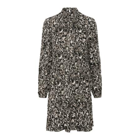 Kaffe Kaffe Jurk KA Riani grijs / zwart / wit