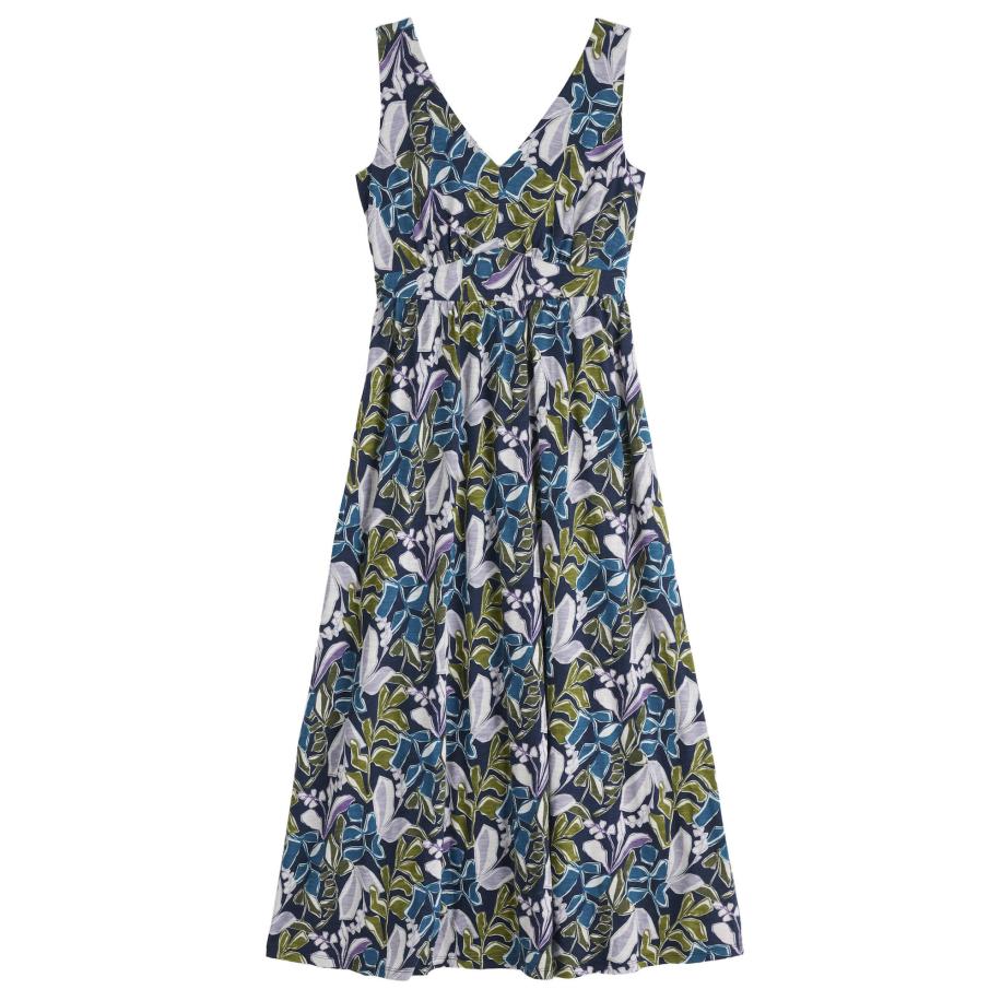 Seasalt Cornwall Seasalt Cornwall Jurk Polmanter blauw / marine / kiwi / lila / pastellila -