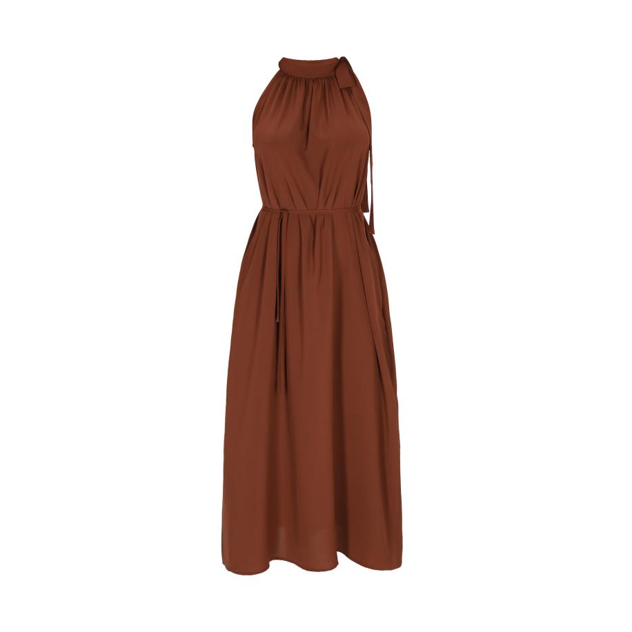 Faina faina Cocktailjurk Fashion Look chocoladebruin -
