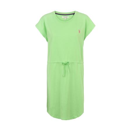 U.S. Polo Assn. U.S. POLO ASSN. Jurk Ida lichtgroen / pink