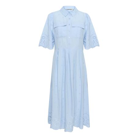 Culture CULTURE Jurk Reya hemelsblauw