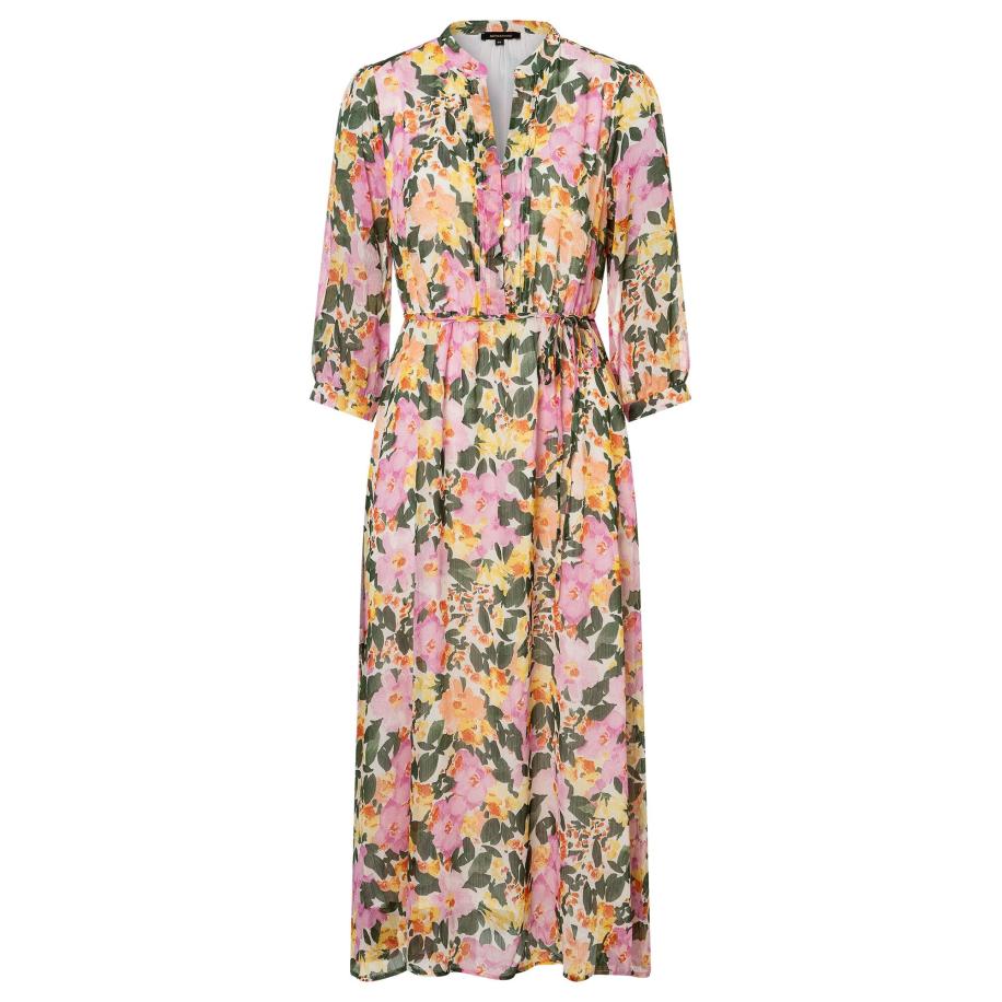 More & More MORE & MORE Blousejurk geel / donkergroen / oranje / rosa -
