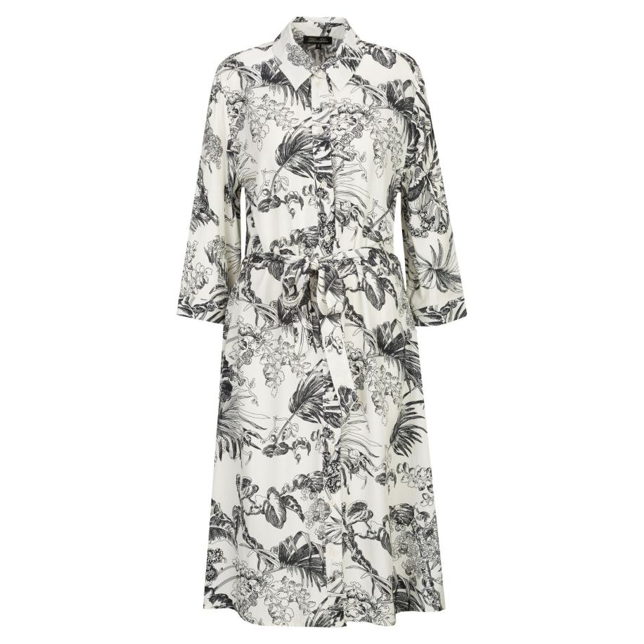 Dine'n'Dance DinenDance Zomerjurk Yren zwart / wit -