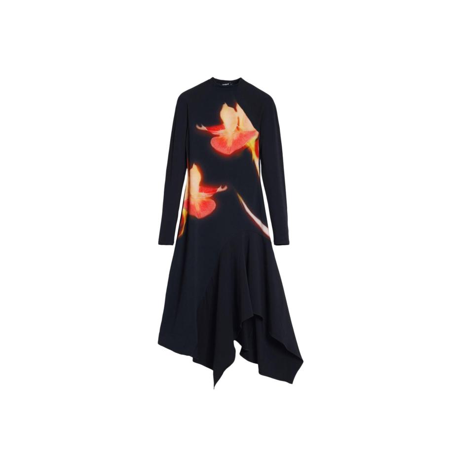 Desigual Desigual Jurk oranje / zwart -