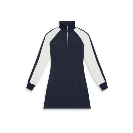 Calvin Klein Calvin Klein Jeans Jurk nachtblauw / wit