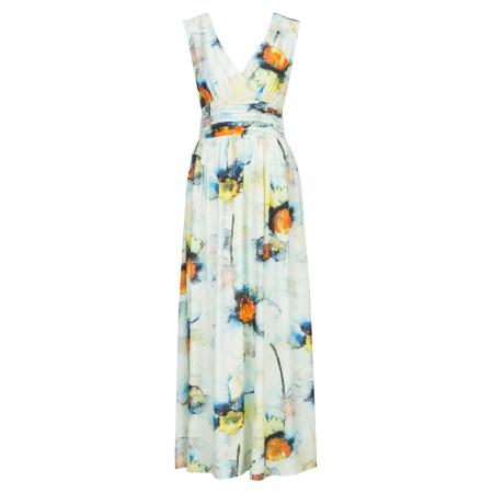 Dine'n'Dance DinenDance Zomerjurk Yuy blauw / geel / oranje