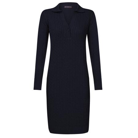Felix Hardy Felix Hardy Gebreide jurk marine