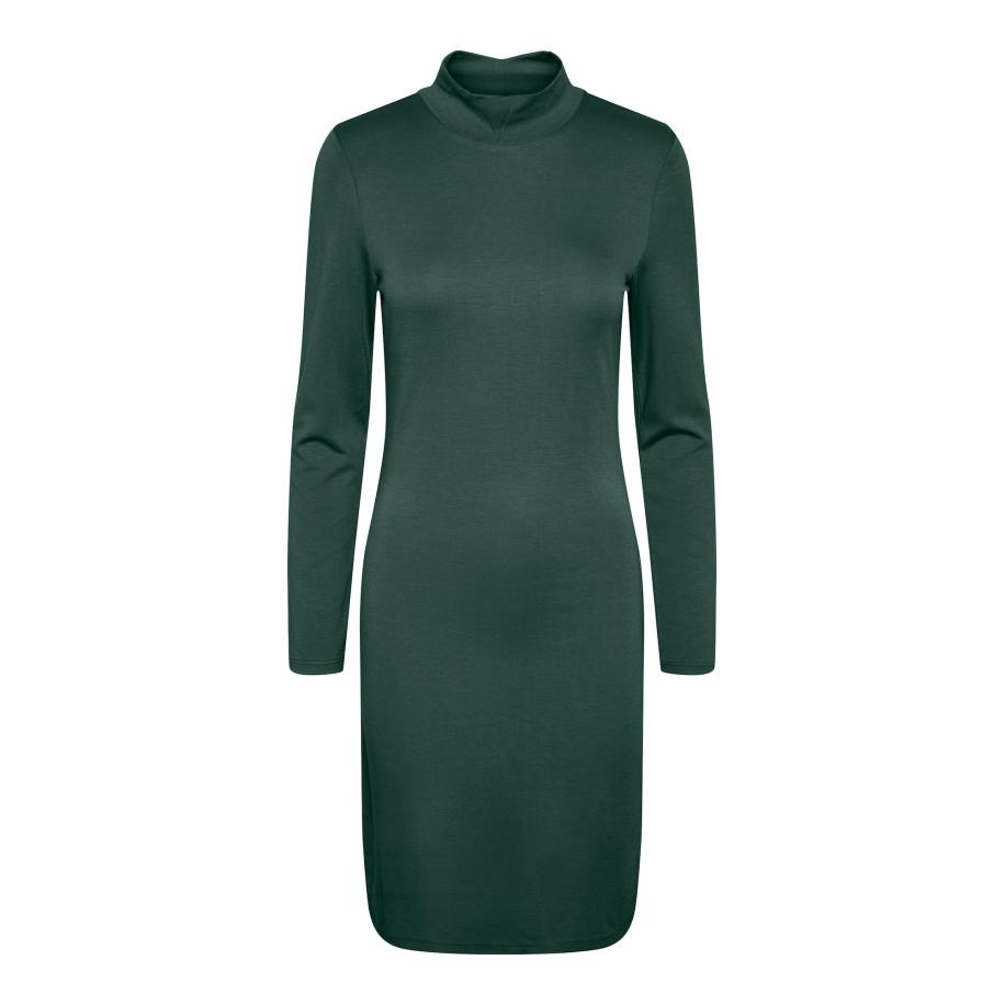 PIECES Jurk NAYA smaragd Groen