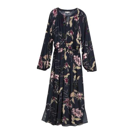 Tom Tailor TOM TAILOR Jurk marine / groen / rosa / bordeaux