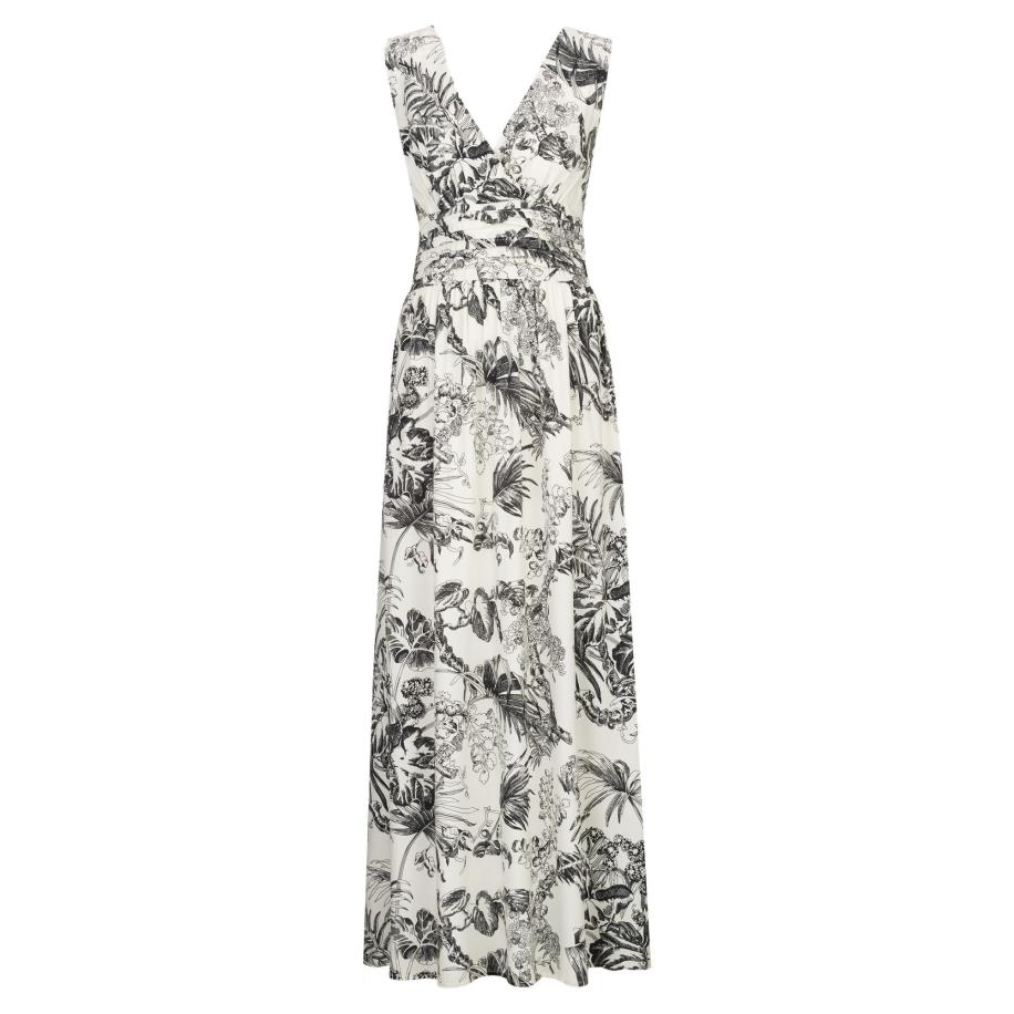 Dine'n'Dance DinenDance Zomerjurk Yuy zwart / wit -