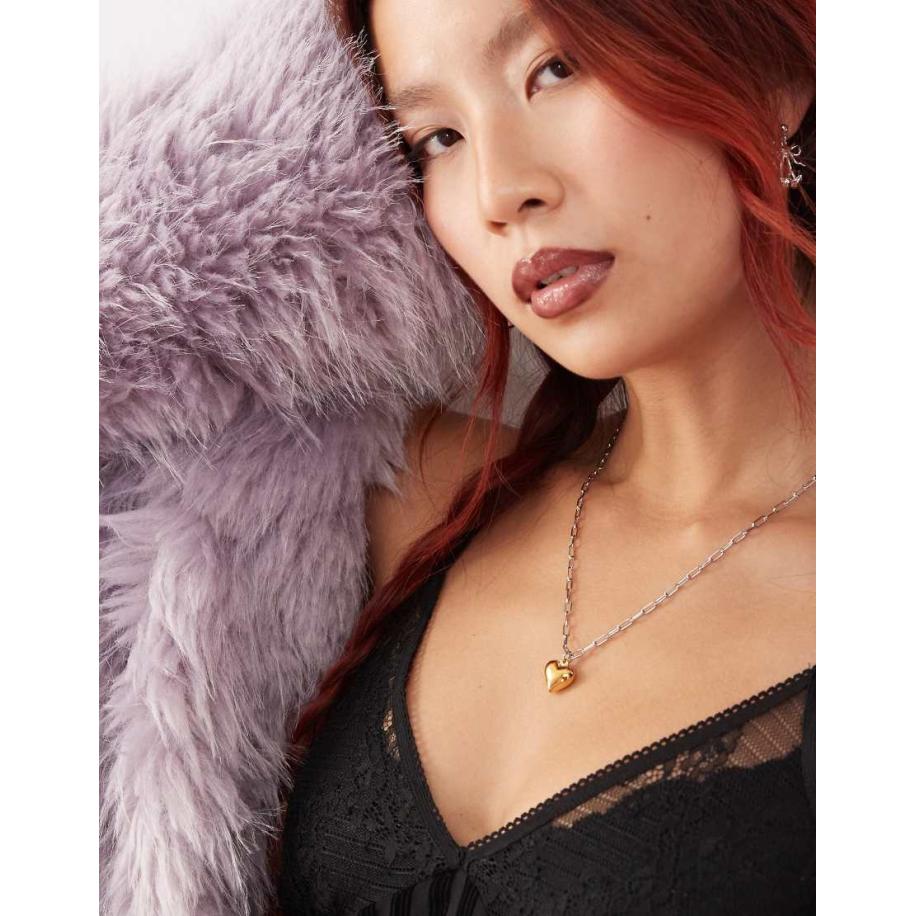 En Route Maki Ketting met hart in goudkleur Goud