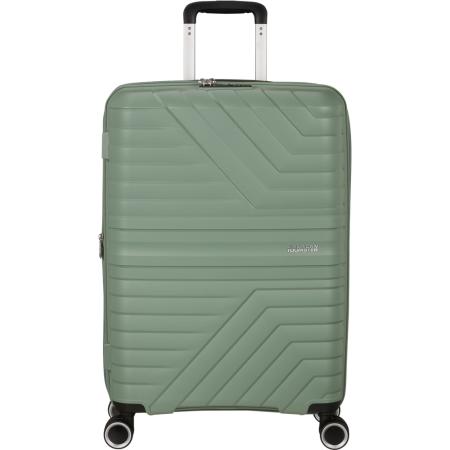 American Tourister Flytwist Middelgrote ruimbagage Botanic Green