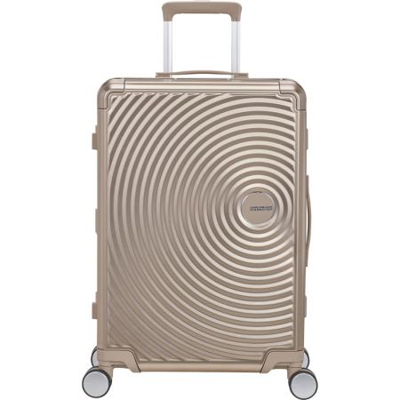 American Tourister Soundbox Alu Middelgrote ruimbagage Brons