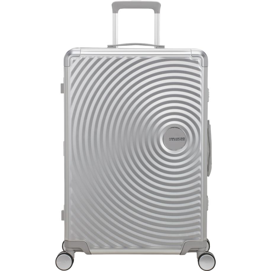 American Tourister Soundbox Alu Grote ruimbagage Silver Zilver