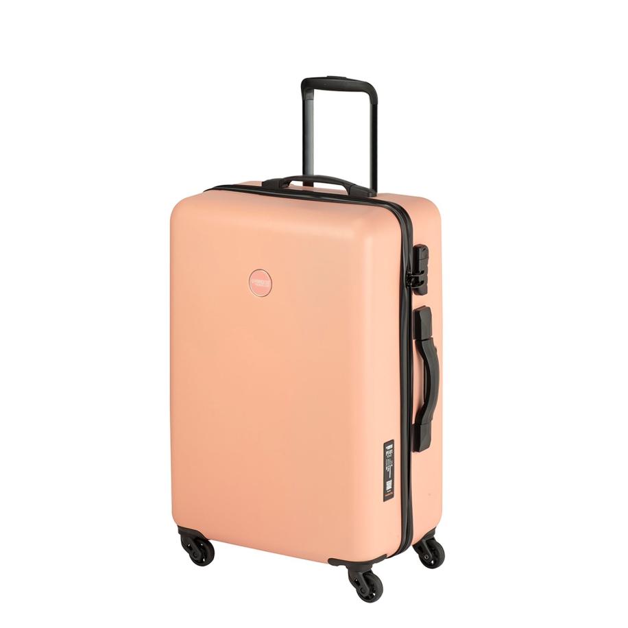 Princess Traveller PT-01 with Scale Medium Trolley peony pink Roze