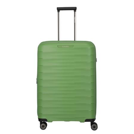Travelite Mooby 4w Trolley M green Harde Koffer