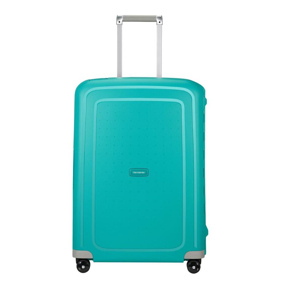 Samsonite S&apos;Cure Spinner 69 aqua blue Blauw