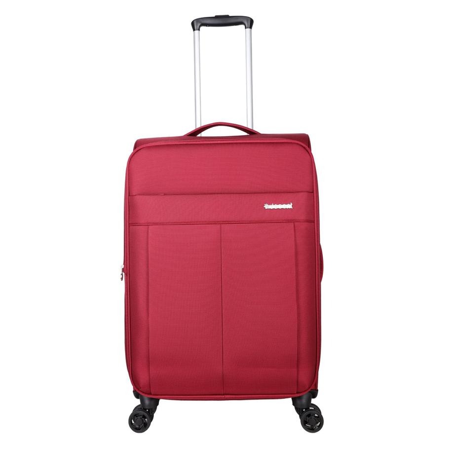 Decent D-Upright Trolley 66 red Zachte koffer Rood