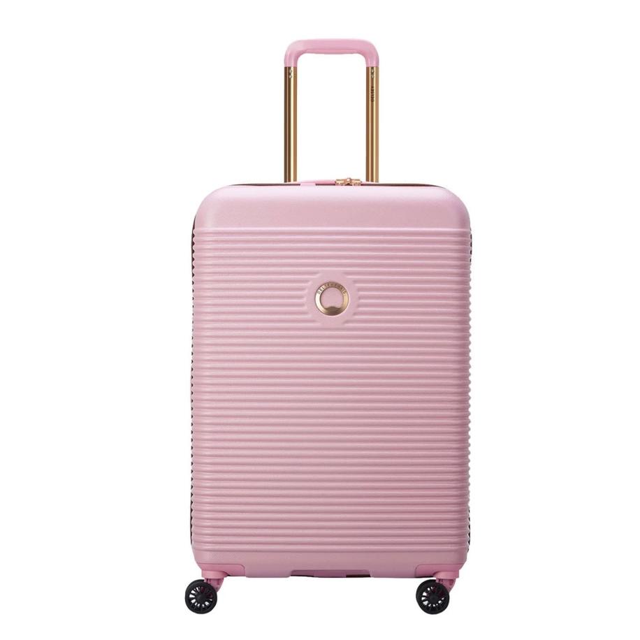Delsey Freestyle 4 Wheel Trolley 67 paonie Roze