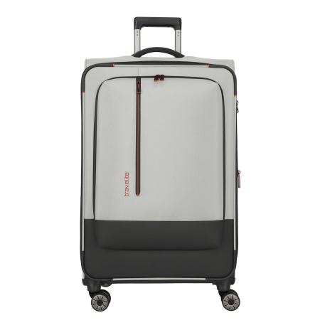 Travelite Crosslite 5.0 4w Trolley L white sand
