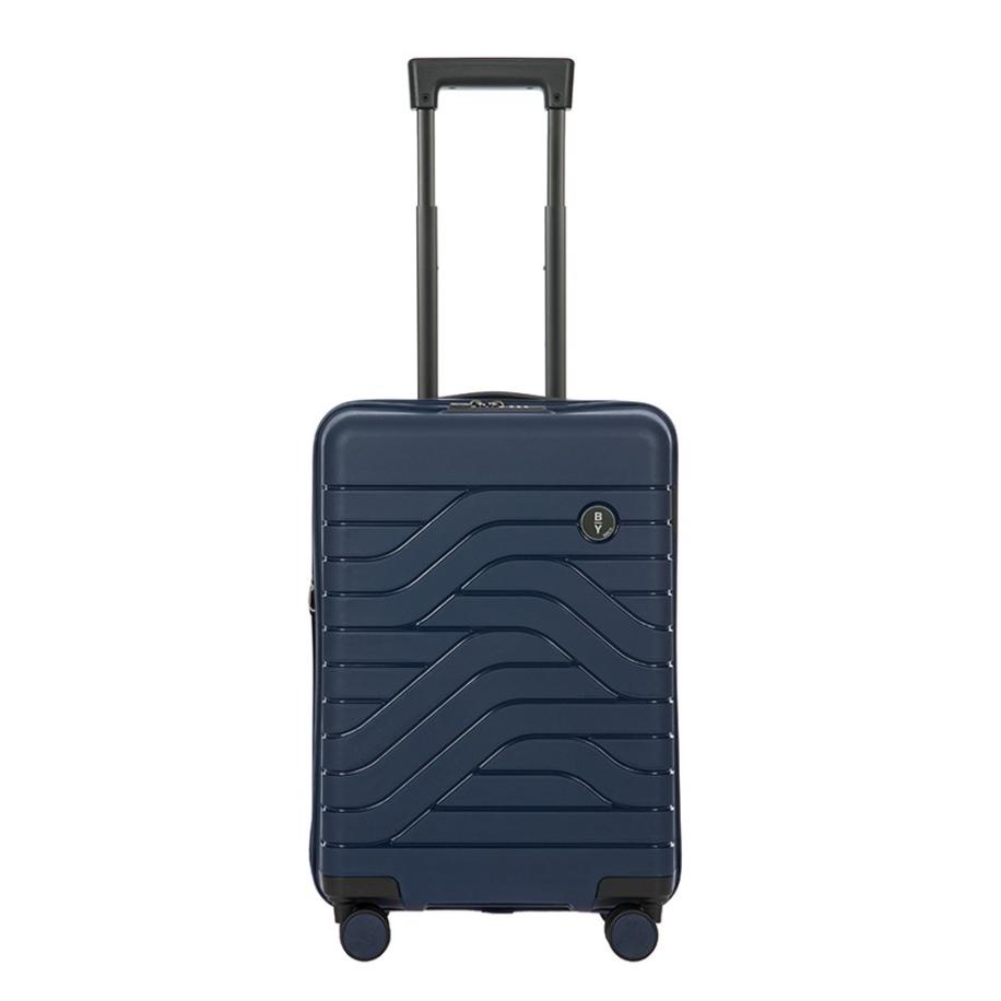 Bric&apos;s Be Young Ulisse Trolley 55 Expandable Ocean Blue Blauw