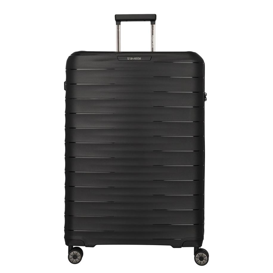 Travelite Mooby 4w Trolley L black Zwart