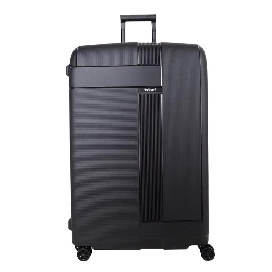 Decent Transit 2.0 Large Trolley 4 Wheels black Zwart