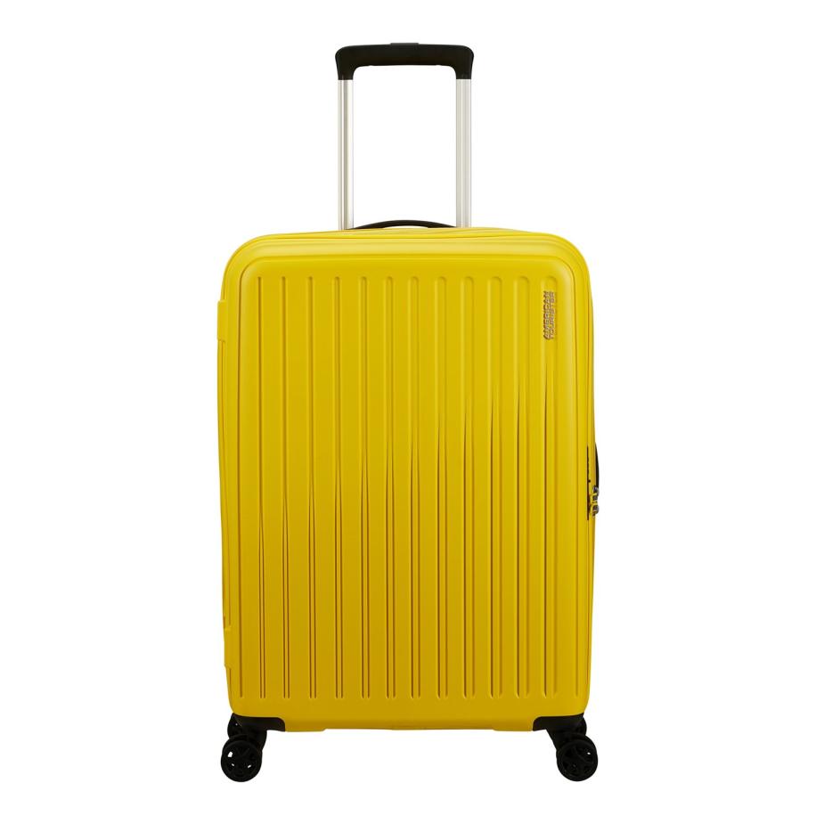 American Tourister Rejoy Spinner 68/25 TSA electric yellow Geel