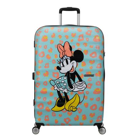 American Tourister Wavebreaker Disney Spinner 77/28 TSA minnie pastel dots