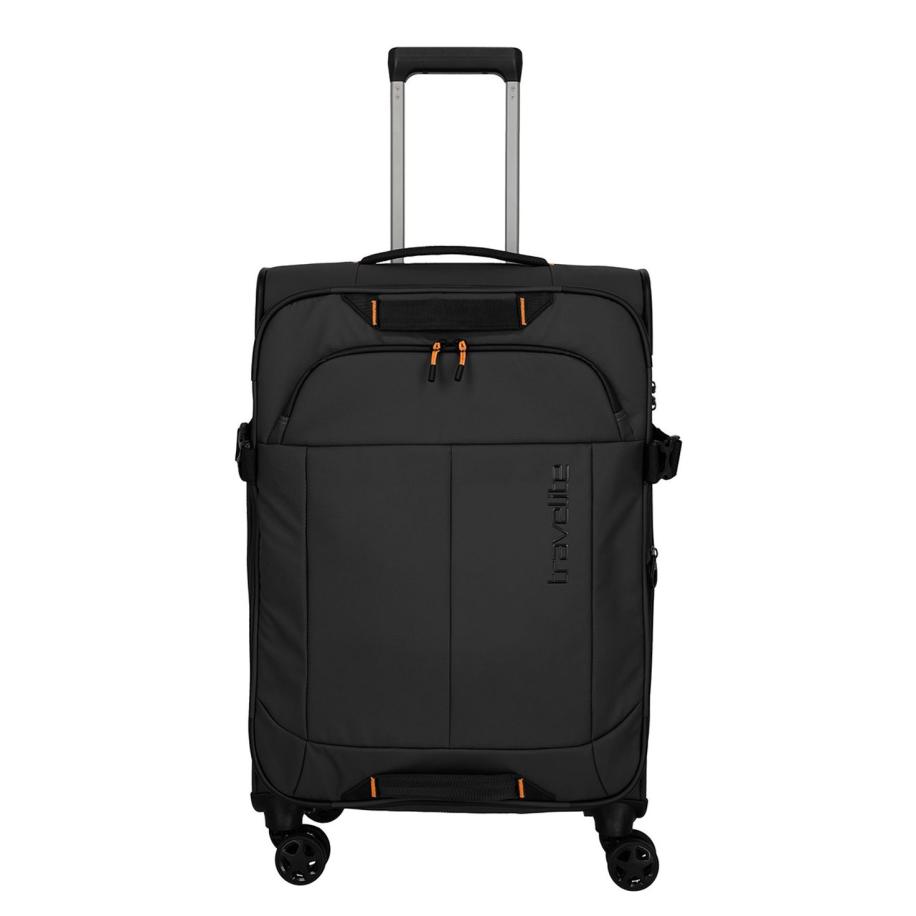 Travelite Briize 4W Trolley M black Zwart