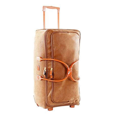 Bric's Life Holdall Wheeled Duffle 70 camel
