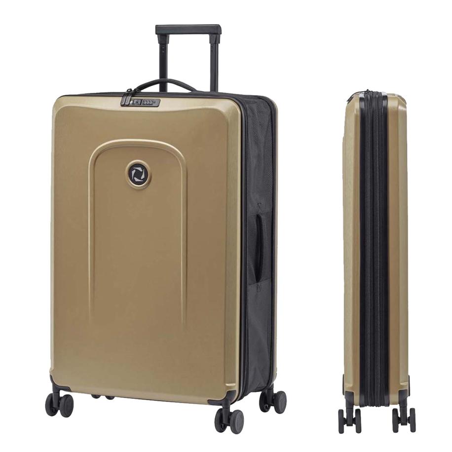 Senz Foldaway Check-In Trolley Large champagne brown Goud
