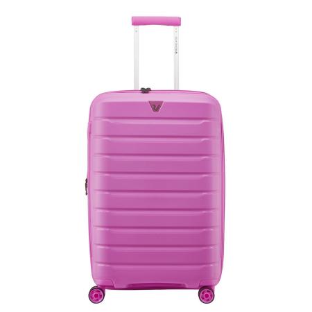 Roncato B-Flying Expandable Trolley 68 spot pink Harde Koffer