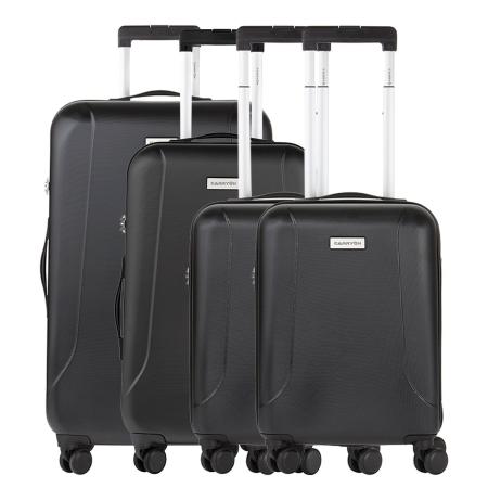 CarryOn Skyhopper 4-Delige Kofferset S/S/M/L black