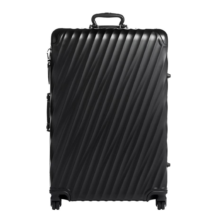 TUMI 19 Degree Aluminium Extended Trip Packing matte black Zwart