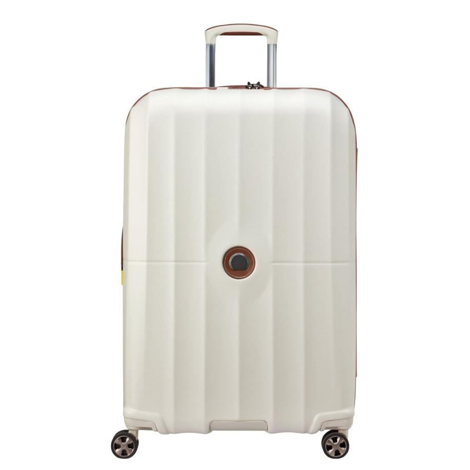 Delsey Carrousel 2.0 Spinner 77 Expandable off white Wit